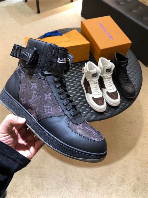 louis vuitton men's sneakers high tops|louis vuitton lv trainer.